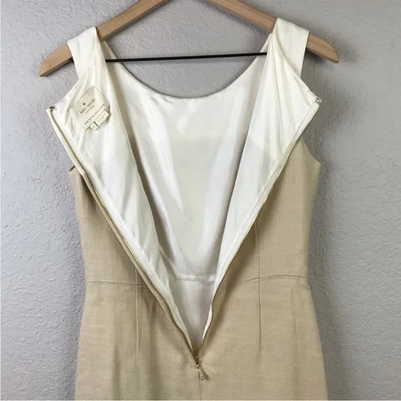 Kate Spade Cream and Red Midi Dress - Picture 5 of 7